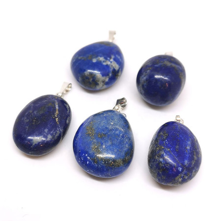 Lapis lazuli - Pendentif Pierres Roulée