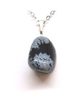 Obsidienne flocon de neige