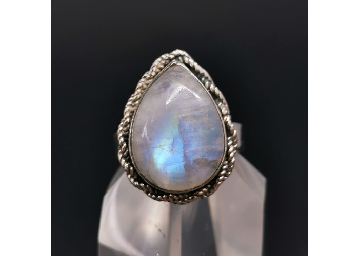 Labradorite Blanche - Bagues en Argent