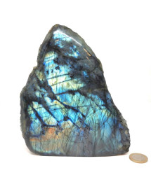 Labradorite - Bloc 1 face polie (semi brut)