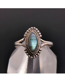 Labradorite - Bagues Sertissage Argent sterling