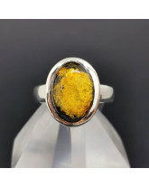 Ambre véritable AAA+ - Bague Argent