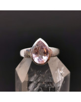 Amétrine AAA+  - Bague Serti Argent