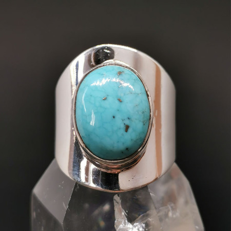 Turquoise Arizona - Bagues Argent