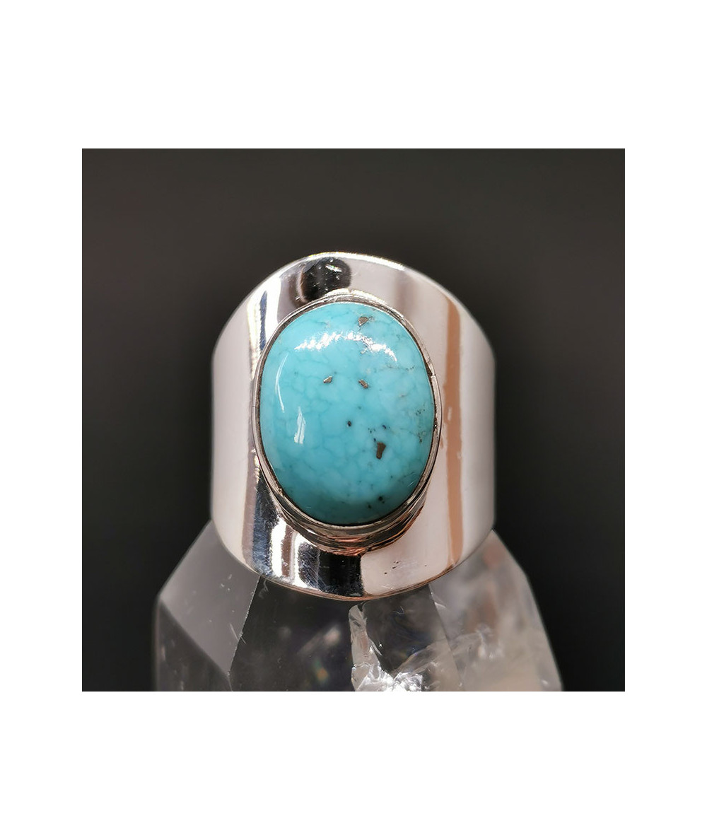 Turquoise Arizona - Bagues Argent