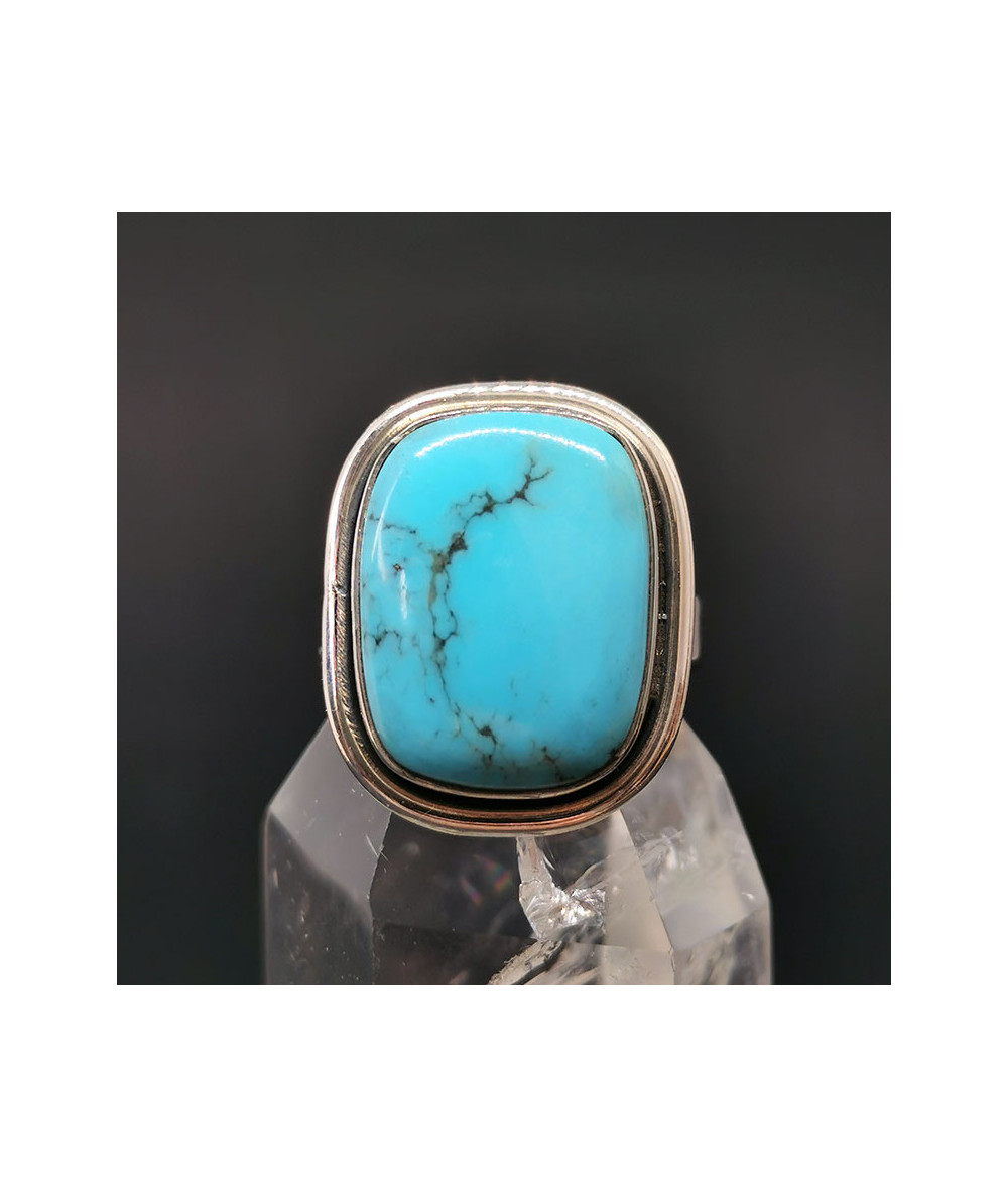 Turquoise Arizona - Bagues Argent