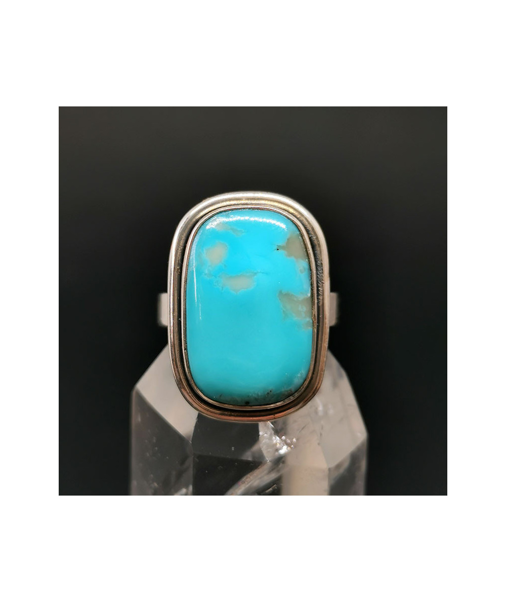 Turquoise Arizona - Bagues Argent