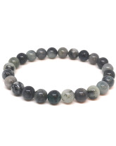 Emeraude - Bracelet Boules 8 mm
