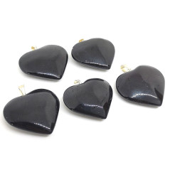 Tourmaline noire - Monoterminée - Pendentif Argent