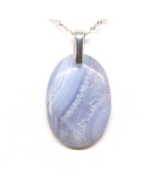 Calcédoine bleue