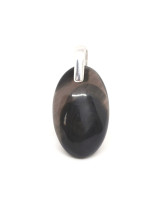 Obsidienne Oeil céleste - Pendentif sertis argent