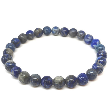 Lapis lazuli - Bracelet Boules - Grande Taille