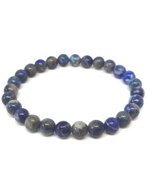 Lapis lazuli - Bracelet Boules - Grande Taille