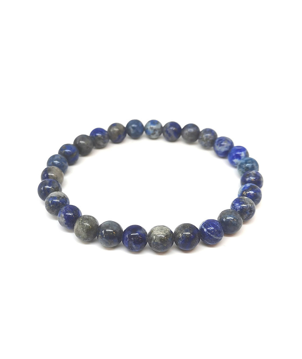 Lapis lazuli - Bracelet Boules - Grande Taille