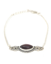 Grenat rouge (pyrope ou almandin) - Bracelets baroque (ships)