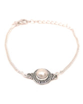 Nacre - bracelet boule 6/7mm