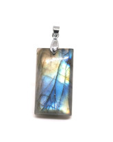 Labradorite multicouleur - Pendentif Bélière