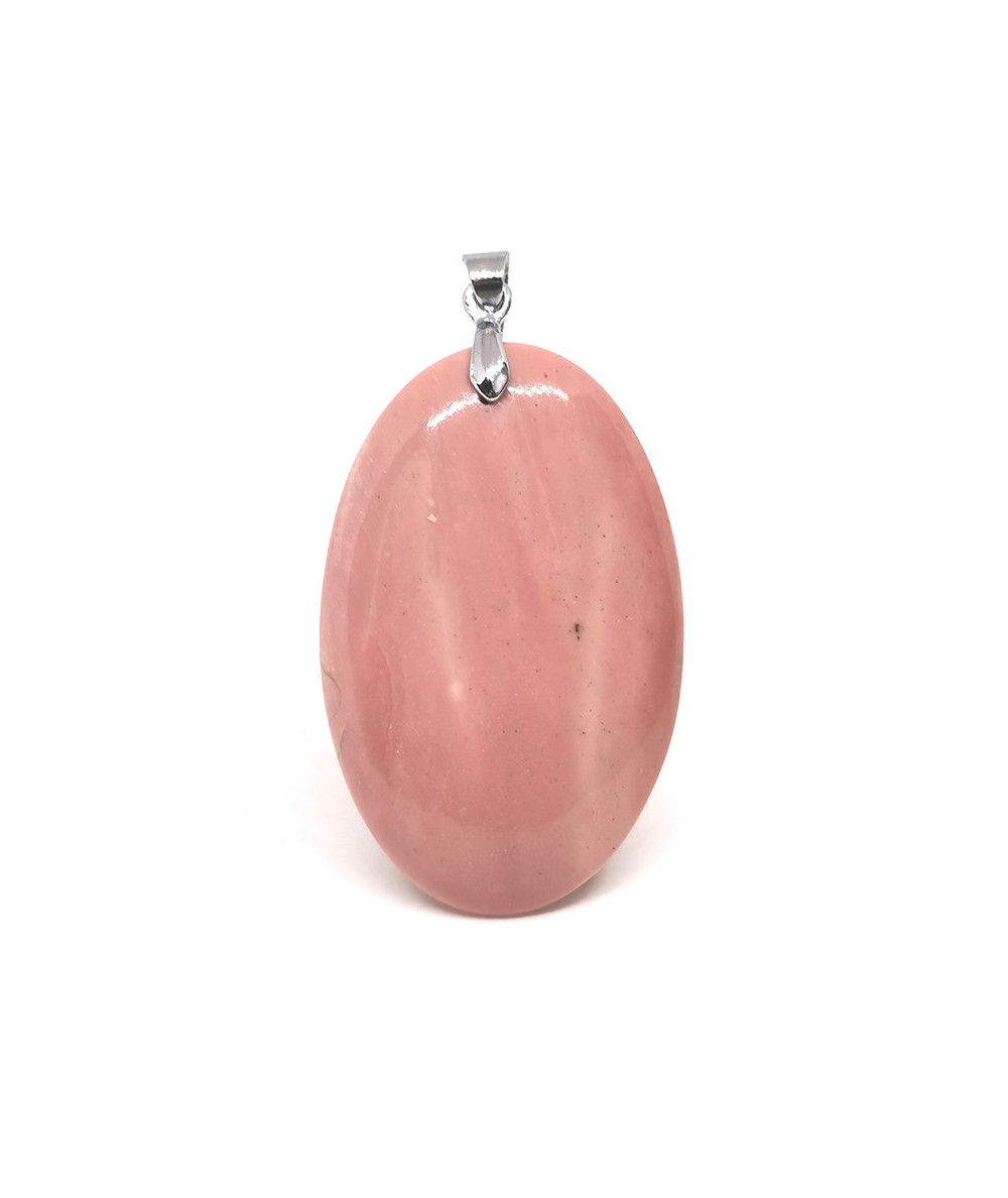 Opale rose d'Australie Extra - Pendentif bélière - 3,8 x 2,4 x 0,4 cm / 6 gr