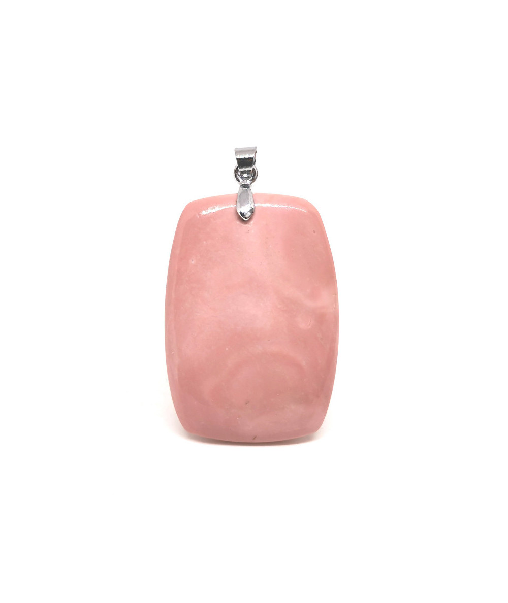 Opale rose d'Australie Extra - Pendentif bélière - 3,5 x 2,4 x 0,4 cm / 6,5 gr