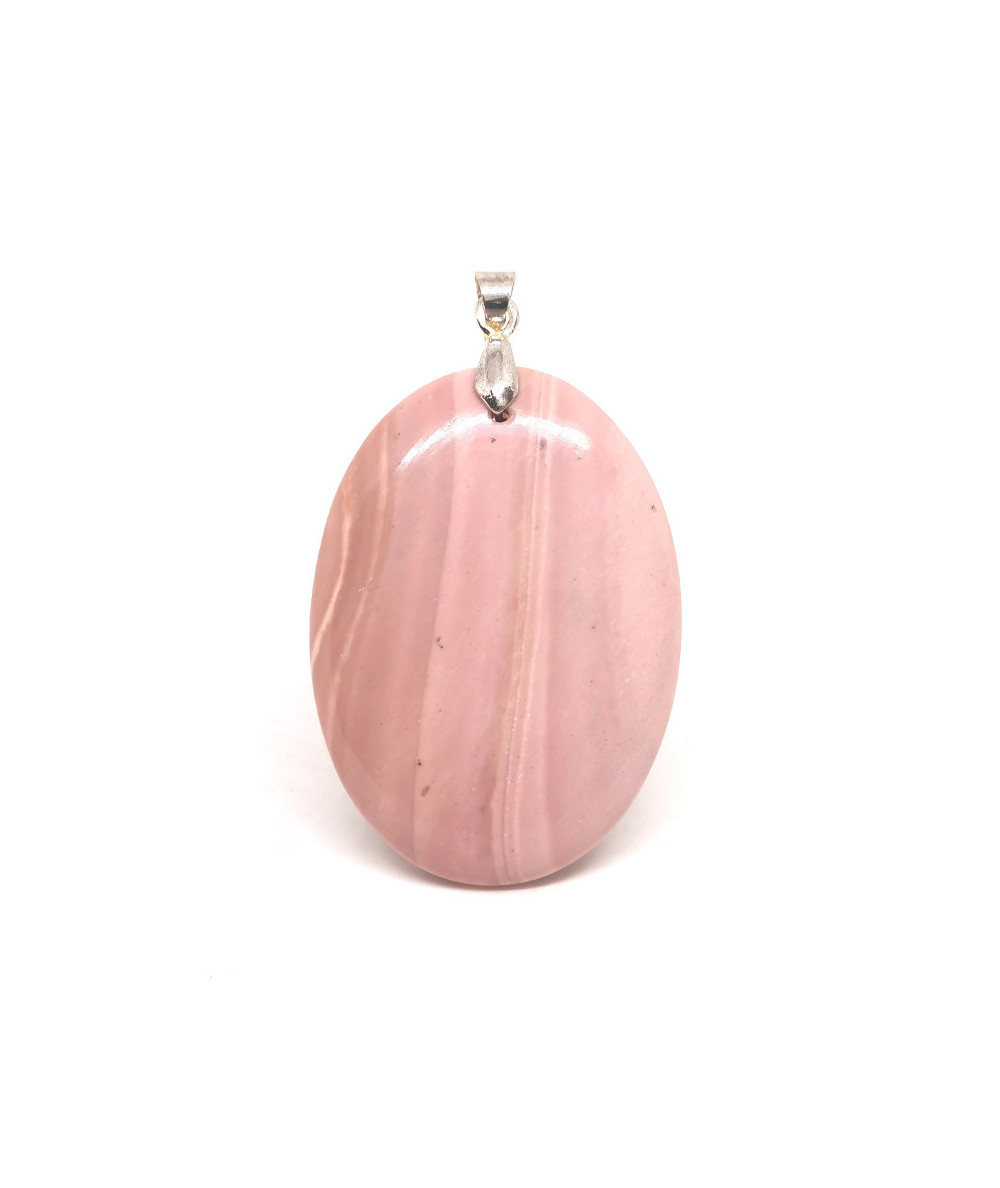Opale rose d'Australie Extra - Pendentif bélière