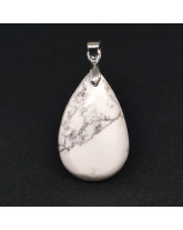 Howlite - Pendentif Bélière
