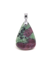Rubis Zoïsite - pendentif Bélière
