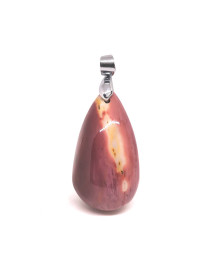 Jaspe Mokaïte - Pendentif Bélière