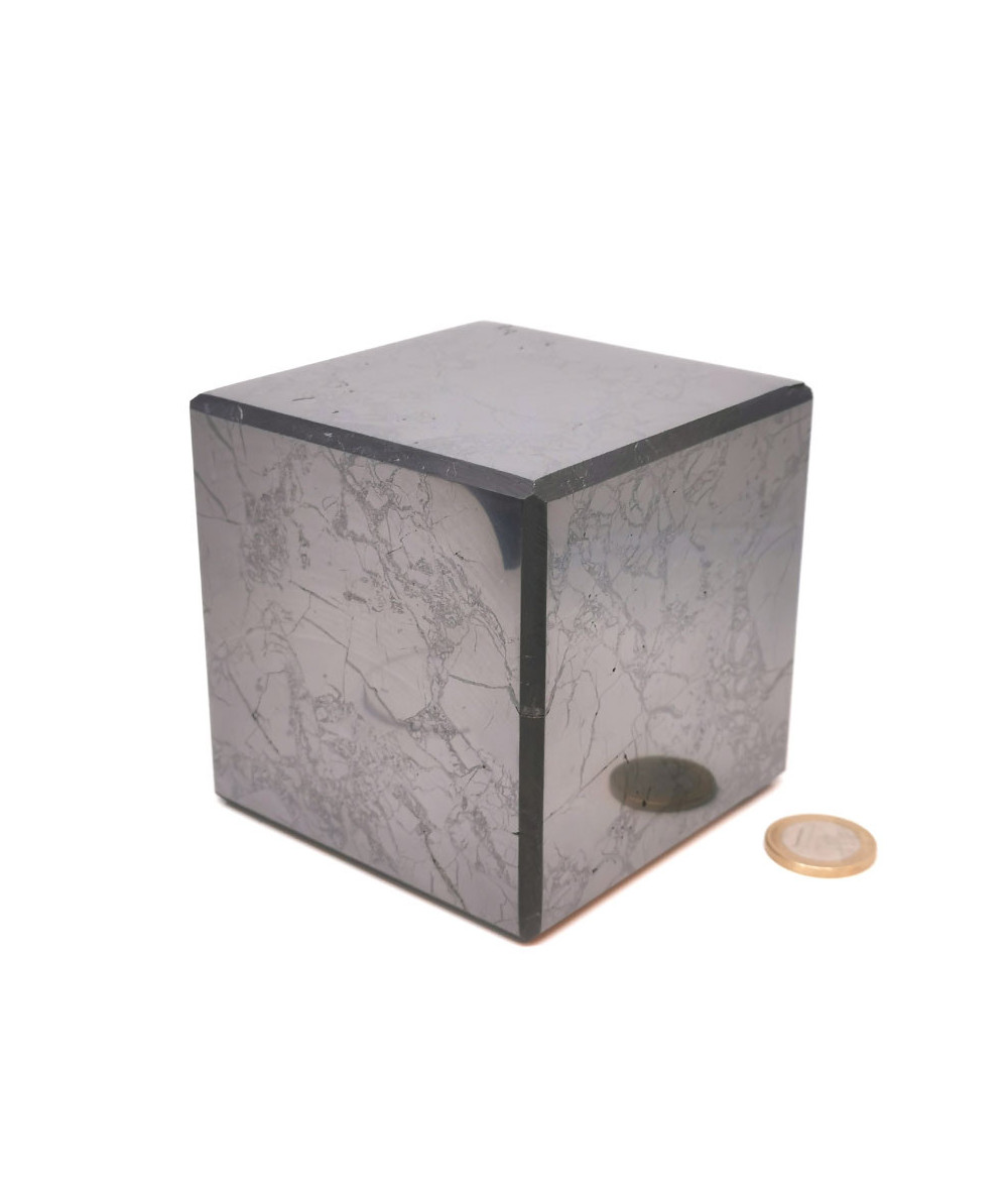 Shungite - Cube - Grand Modèle