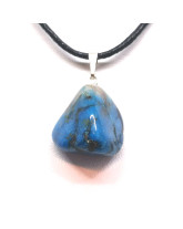 Chrysocolle - Pendentif Pierre Roulée