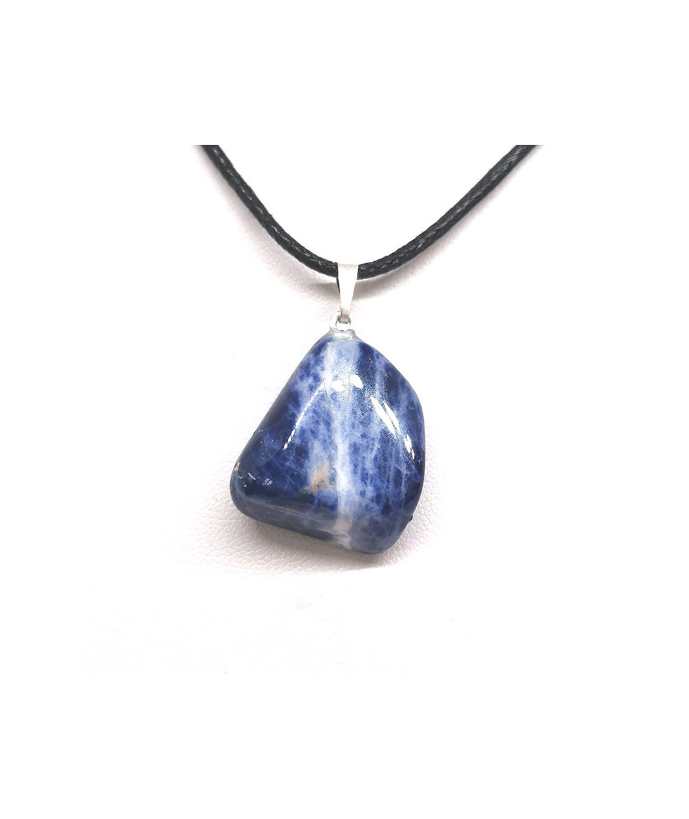 Sodalite - Pendentif Pierre Roulée