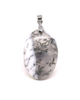 Agate dendritique - Pendentifs bélière