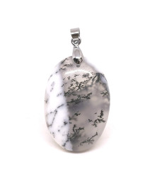 Agate dendritique - Pendentifs bélière