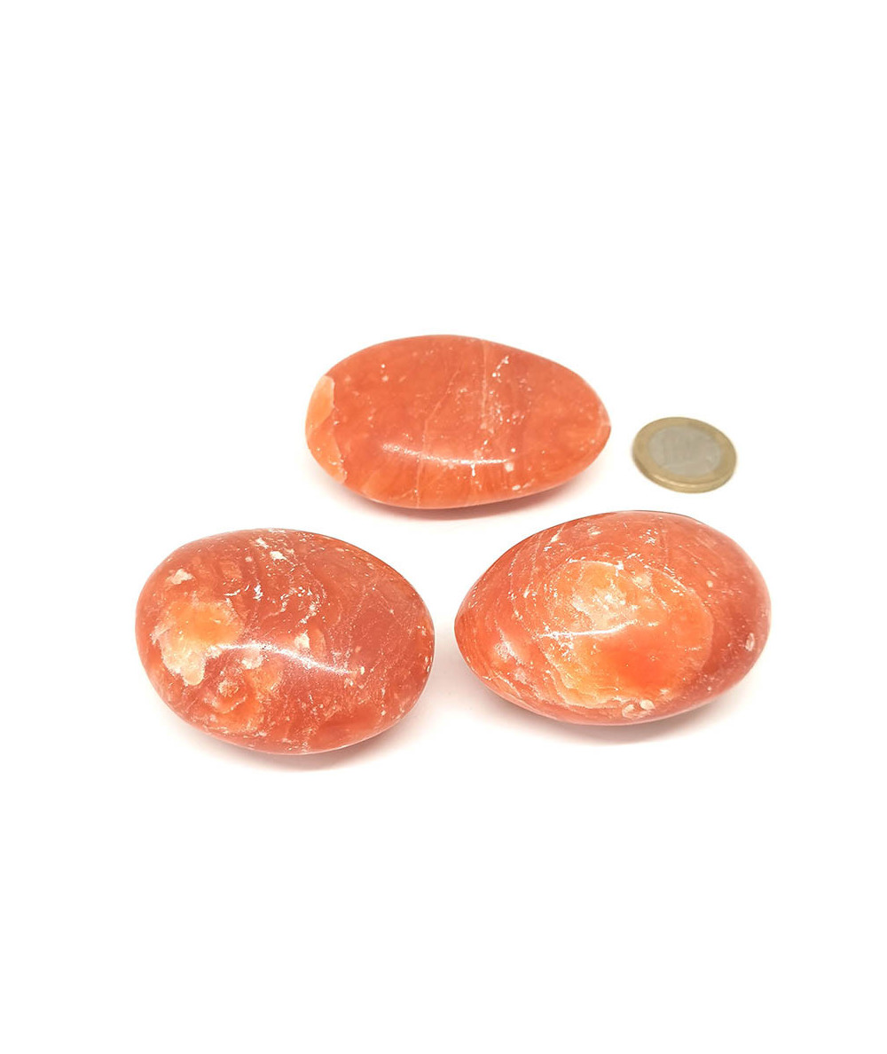 Calcite orange - Galets