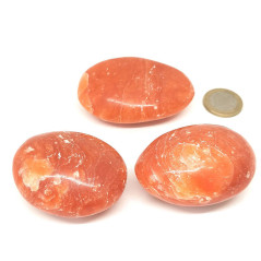 Calcite orange - Galets