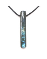 Labradorite - Pendentifs pierres percées Tubes