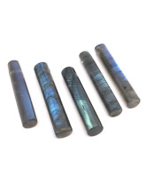 Labradorite - Pendentifs pierres percées Tubes