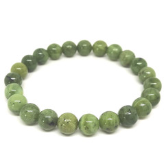 Jade Nephrite - Bracelet Boules 6mm