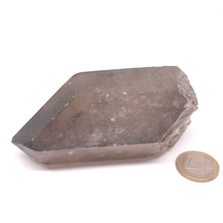 Quartz Fumé - Pointe Brute mono terminée - Grand Modéle