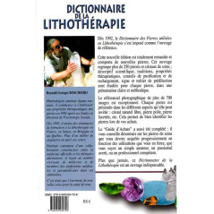 Dictionnaire De La Lithothérapie - Livre