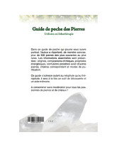 Guide de Poche des Pierres - Livre
