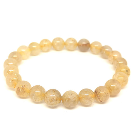  Quartz rutile - Bracelet Grains