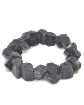 Tourmaline noire - Bracelet Pierres Brutes