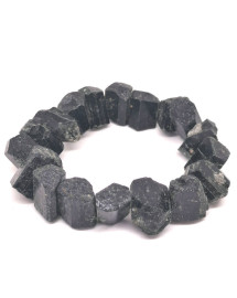 Tourmaline noire - Bracelet Pierres Brutes