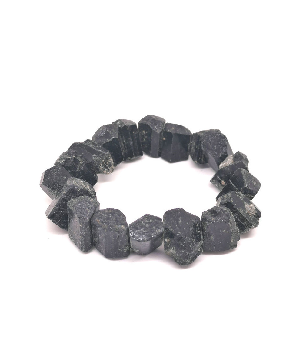 Tourmaline noire - Bracelet Pierres Brutes