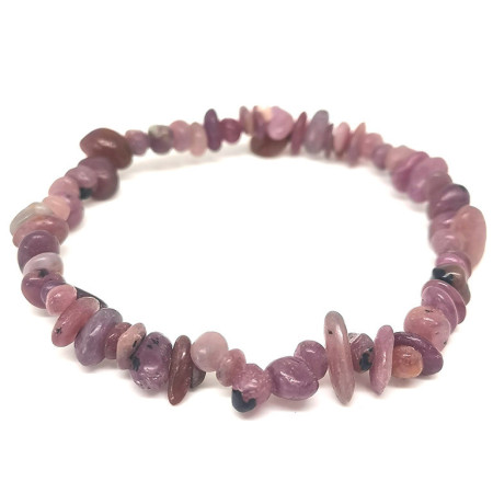 Rubis - Bracelet Pierres roulées
