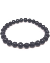 Tourmaline noire - Bracelet boules - Grande Taille