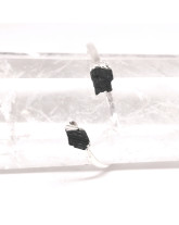 Tourmaline noire - Bracelet Plaqué Argent