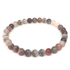 Agate - Bracelet Boules