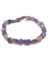 Charoïte - Bracelet Grains