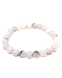 Labradorite Blanche - Bracelets Boules